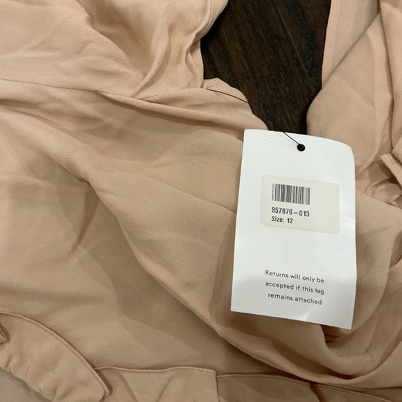 IRIS & INK PINK RUFFLED DRESS - Picture 2 of 8